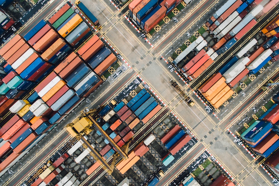 Krovinių konteineriai ir uosto logistika